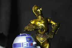 Imagem do Estatua R2D2 e C3PO