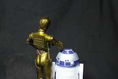 Estatua R2D2 e C3PO