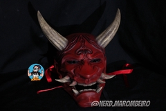 Hannya Demon Vermelho