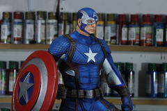 Estatua Capitão America - Nerd Marombeiro