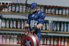 Estatua Capitão America MCU - Nerd Marombeiro