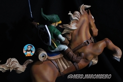 Imagem do Estatua Link com Epona