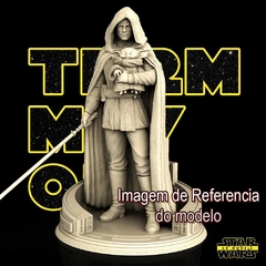 Estatua Luke Skywalker Grogu