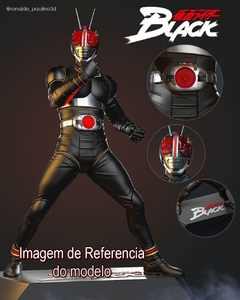 Estatua Black Kamen Rider