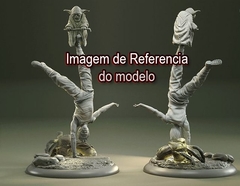 Estatua Luke Skywalker Yoda Treinamento