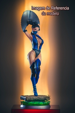 Estatua Kitana Mortal Kombat