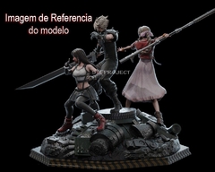 Diorama Cloud, Aerith e Tifa - comprar online