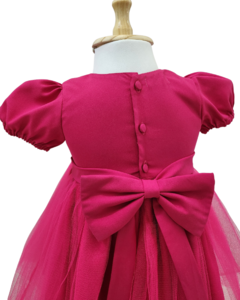 Vestido Pink Tule - Atelie Luciana Vaz