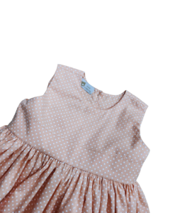 Vestido Poá Salmão - comprar online