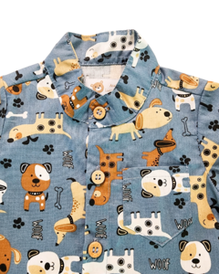 Conjunto Bermuda Camisa Dog - comprar online