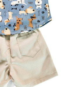 Conjunto Bermuda Camisa Dog - loja online