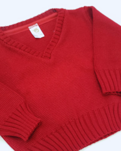 Suéter de Tricô Vermelho - comprar online