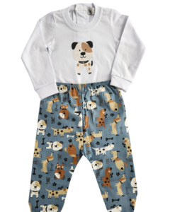 Conjunto Body com Calça Cachorro