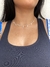 Choker de Prata Coração - comprar online