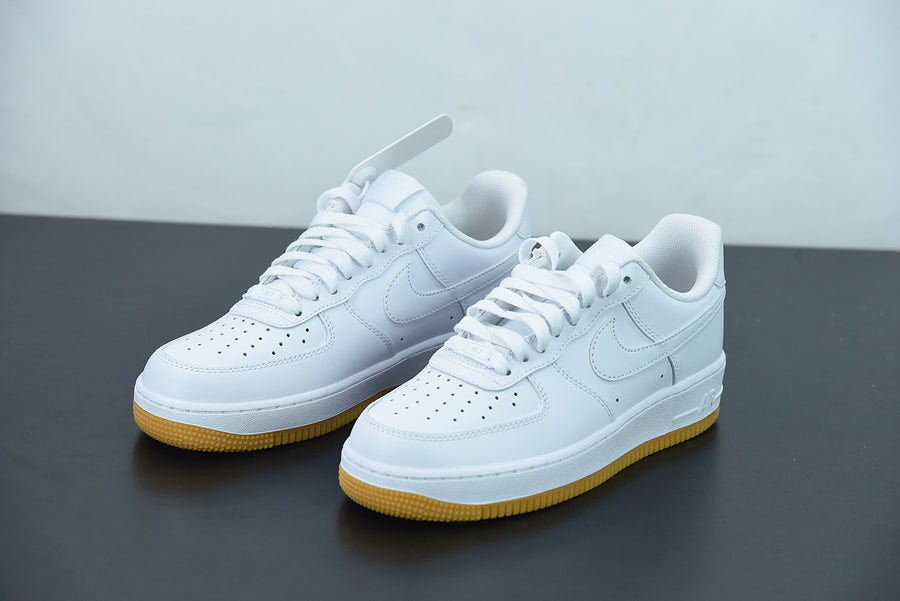 Af1 best sale white gum