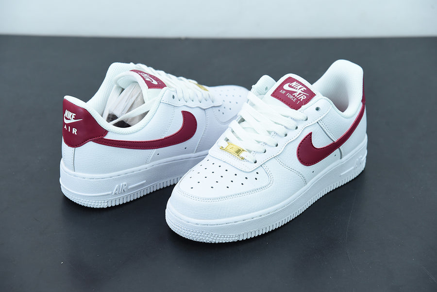 Red white best sale air forces