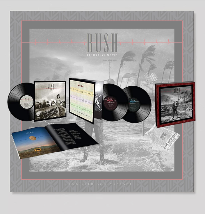 Vinilo Rush - Permanent Waves Original: Compra Online en Oferta