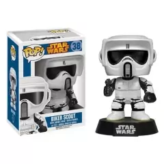 FUNKO POP! - Biker Scout - 38 - Star Wars - Original e Novo!