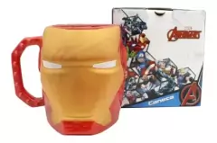 Caneca 3d - Marvel - Iron Man - Zona Criativa