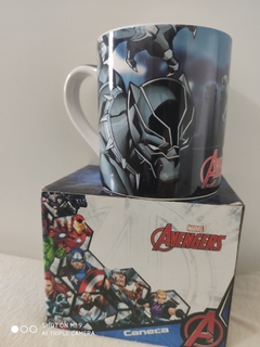 Caneca Marvel - 460 ml - Pantera Negra - Zona Criativa na internet