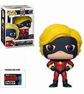 FUNKO POP! - Captain Marvel )(Mar-vell) - 526 - Marvel - Original e Novo!