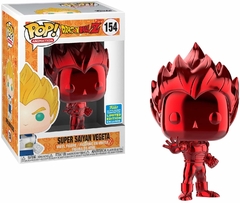 FUNKO POP! - Super Saiyan Vegeta - Red Chrome - 154 - Animation - Original e Novo!