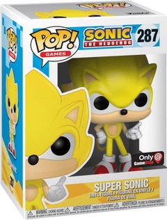 FUNKO POP! - Super Sonic Gamestop - 287 - Games - Original e Novo!