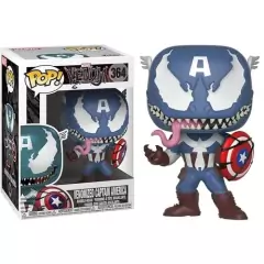 FUNKO POP! - Venomized Captain America - 364 - Marvel - Original e Novo!