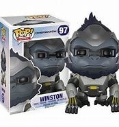 FUNKO POP! - Winston - 97 - Games - Original e Novo!