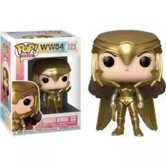 FUNKO POP! - Wonder Woman Golden Armor - 323 - DC Comics - Original e Novo!