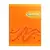 CUADERNO GLORIA 48 HJS LISAS T/P naranja