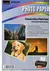 Papel fotografico Rexon A4 glossy adhesivo 135 gramos x 20 hojas