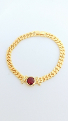 Pulseira GRUMET IMPERATRIZ Semijoia Banho em Ouro 18K - Montenegro Semijoias