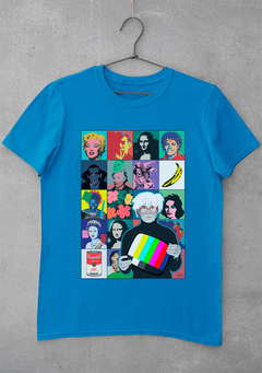 Camiseta Warhol e suas estrelas na internet