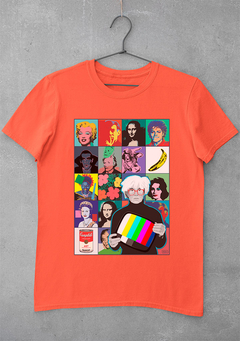 Camiseta Warhol e suas estrelas