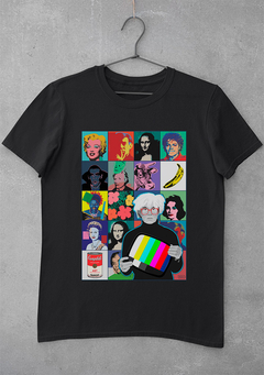 Camiseta Warhol e suas estrelas - Depósito Criativo | Arte e cultura para ver e vestir