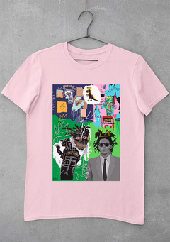 Camiseta Basquiat na internet
