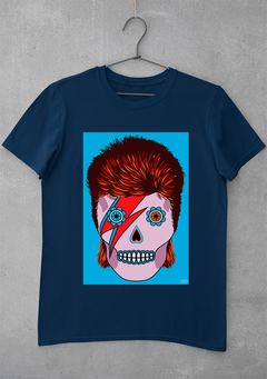 Camiseta Bowie Caveira - Depósito Criativo | Arte e cultura para ver e vestir
