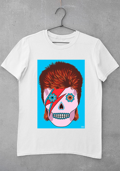 Camiseta Bowie Caveira na internet