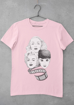 Camiseta Divas do Cinema Antigo - loja online
