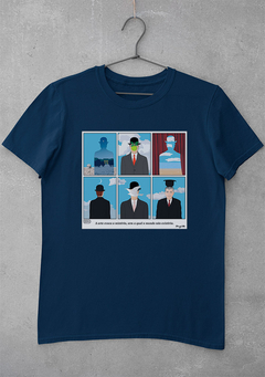 Camiseta Magritte: personagens misteriosos na internet