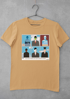 Camiseta Magritte: personagens misteriosos