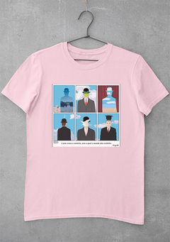 Camiseta Magritte: personagens misteriosos - Depósito Criativo | Arte e cultura para ver e vestir