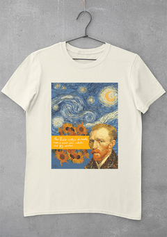 Camiseta Van Gogh: Estrelas & Girassóis