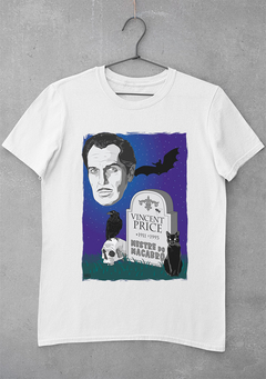 Camiseta Vincent Price: Mestre do Macabro