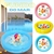 Piscina Portátil Redonda Infantil 44L Inflável - comprar online