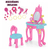 Penteadeira Infantil Princesas Com Banquinho e Acessórios - Xplast
