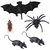 Kit com 5 Bichos de Brinquedo Halloween - Cim Toys