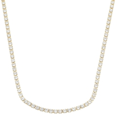 Chocker Riviera em Zircônias que Não Vira (Ouro) - comprar online