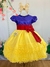 Vestido Festa Branca de Neve Tradicional